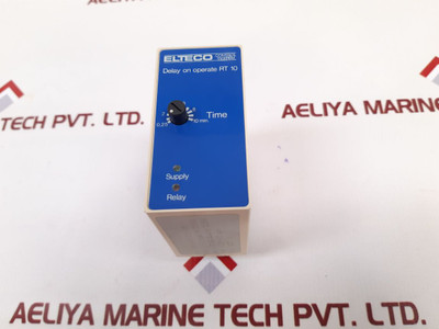 Elteco Rt10-4-1-230-10M Timing Relay 0.25-10 Min