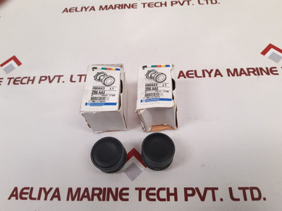 Telemecanique Zb5Aa2 Black Pushbutton