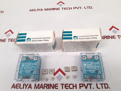 Continental Ssda-660-50-000 Solid State Relay 669V 50A Continental Ssda-660-50-000 Solid State Relay 669V 50A