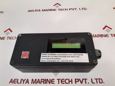 Rutter Rt-ra2A Vdr Alarm Module Rutter Rt-ra2A Vdr Alarm Module