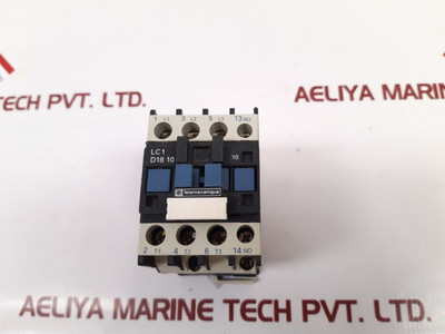 Telemecanique Lc1 D18 10 Auxiliary Contactor Telemecanique Lc1 D18 10 Auxiliary Contactor