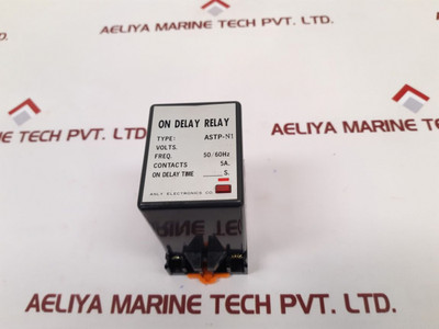 Anly Astp-n1 Time On Delay Relay 240Vac 50/60 Hz Anly Astp-n1 Time On Delay Relay 240Vac 50/60 Hz