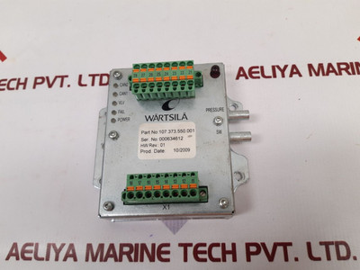 Wartsila 107.373.550.001 Control Module Hw Rev. 01 Wartsila 107.373.550.001 Control Module Hw Rev. 01