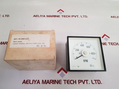 Hawker Siddeley 10V Rpm.Meter 881.18.000.033 Hawker Siddeley 10V Rpm.Meter 881.18.000.033