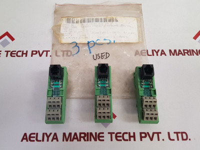 Set of 3X Phoenix contact umk-se 11,25 terminal block