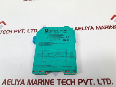 Pepperl+Fuchs Kfd2-sd-ex1.48 Solenoid Driver 72044 Pepperl+Fuchs Kfd2-sd-ex1.48 Solenoid Driver 72044