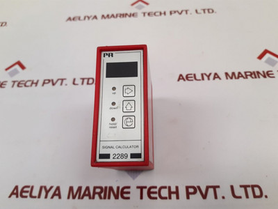Pr Electronics 2289A Signal Calculator 2289 A1 (Vref. +2.5 Vdc) , 24 Vdc Pr Electronics 2289A Signal Calculator 2289 A1 (Vref. +2.5 Vdc) , 24 Vdc