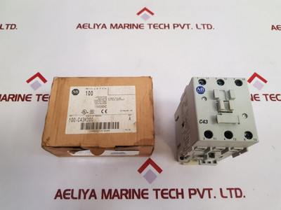 Allen-bradley 100-c43*00 Ser.A Contactor C43 Allen-bradley 100-c43*00 Ser.A Contactor C43