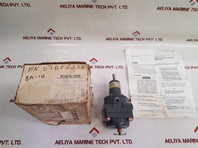 Fisher 67Afr/226 Pressure Regulator Fisher 67Afr/226 Pressure Regulator