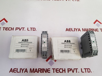 Abb 001015120 Rb131Cv 24Vdc Interface Relay 1Sna010151R2000