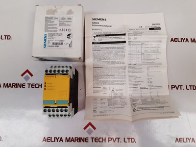 Siemens 3Tk2825-1Bb40 Safety Relay 24V Dc