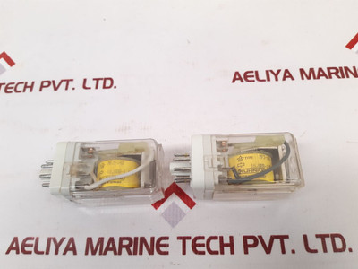 Lot Of 2X Kuhnke Mf2-04 B Relay 6A