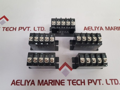 Lot Of 4X 4274A D93 Np/Rp Terminal Block