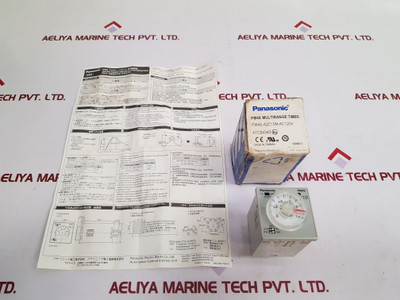 Panasonic Pm4S-a2C10M-ac120V Multirange Timer Pm4S