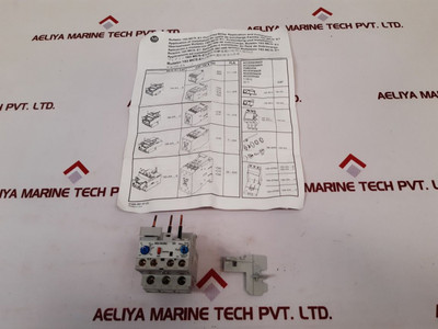 Allen-bradley 193-ea4Gb Overload Relay Ser: A Allen-bradley 193-ea4Gb Overload Relay Ser: A
