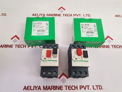 Schneider Electric/Telemecanique Gv2Me08 Motor Circuit Breaker 2,5-4A 690V Schneider Electric/Telemecanique Gv2Me08 Motor Circuit Breaker 2,5-4A 690V