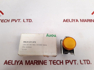 Telemecanique Zbv-m5 Yellow Led Pilot Light Telemecanique Zbv-m5 Yellow Led Pilot Light