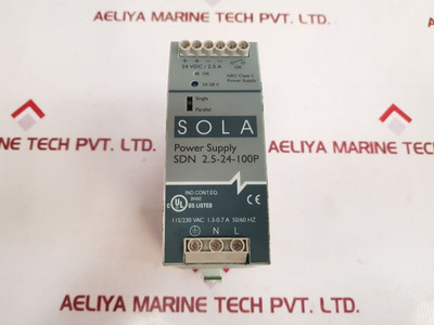 Sola Sdn 2.5-24-100P Power Supply Sola Sdn 2.5-24-100P Power Supply