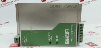 Phoenix Contact Quint-ps-24Dc/24Dc/10 24V-/11.4A Quint Power Supply 18-32V