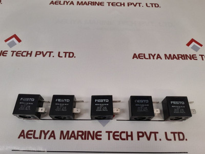 Lot Of 5X Festo Msfg-24/42-50/60 Solenoid Coil 24Vdc 4.5W