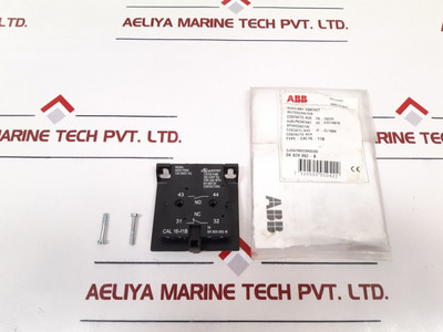 Abb Cal 16-11B Auxiliary Contact Block 10A 600V Ac Gjd8290020R0200 Abb Cal 16-11B Auxiliary Contact Block 10A 600V Ac Gjd8290020R0200