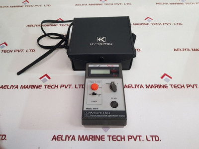 Kyoritsu 3001 B Digital Insulation Continuity Tester Kyoritsu 3001 B Digital Insulation Continuity Tester