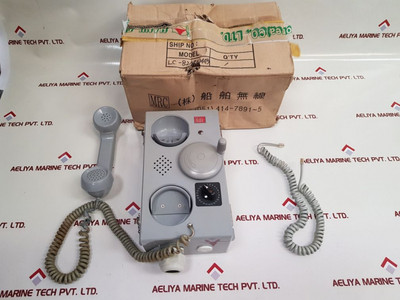 Mrc Lc-824C Sound Powered Telephone 3429-13460