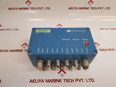 Pruftechnik Vib 8.306 Multiplexer Switch Measurement Sensor Hw 2.20