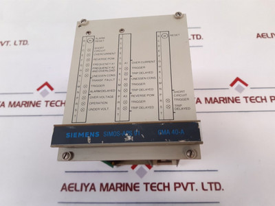 Siemens Simos-aps 91 Control Unit Cma 40-a Siemens Simos-aps 91 Control Unit Cma 40-a