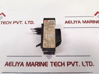 Thermal Overload Relay ABB T25 Du 660/690V 10A - Used Thermal Overload Relay ABB T25 Du 660/690V 10A - Used