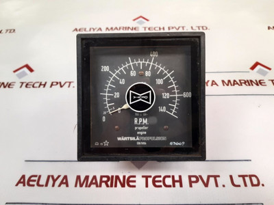 Wartsila Propulsion Eqg 9/86 Rpm Meter Wartsila Propulsion Eqg 9/86 Rpm Meter