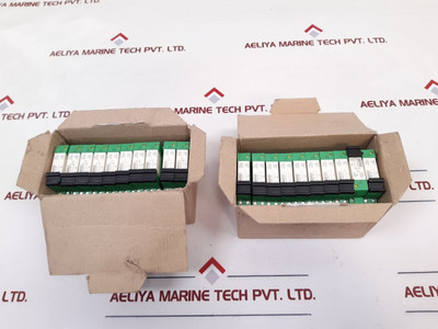 Lot Of 2X Phoenix Contact Plc-bsc-24Dc/21-21 Relay Terminal Block Lot Of 2X Phoenix Contact Plc-bsc-24Dc/21-21 Relay Terminal Block