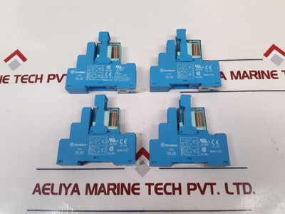 Lot Of 6X Finder 40.52 Relay Coil With 95.05 Base Lot Of 6X Finder 40.52 Relay Coil With 95.05 Base