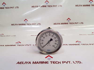 Wika 0 To 100 Psi Pressure Gauge Wika 0 To 100 Psi Pressure Gauge