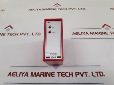 Pr Electronics 2204 Isolation Amplifier 24V Dc, 1.3W Pr Electronics 2204 Isolation Amplifier 24V Dc, 1.3W