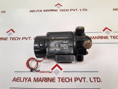 Woodward Smm40 Speed Adjusting Motor 1766-541 Woodward Smm40 Speed Adjusting Motor 1766-541