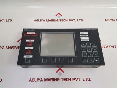 Deckma Fms 3000 Aht01-e Fire Alarm Main Panel Deckma Fms 3000 Aht01-e Fire Alarm Main Panel