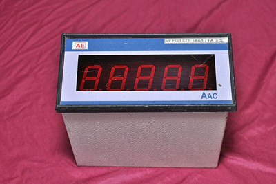 Electric Digital AC Ammeter - Type: 0-800.0 AAC, Accuracy +-1.0% Electric Digital AC Ammeter - Type: 0-800.0 AAC, Accuracy +-1.0%