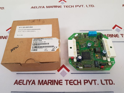 Siemens Dca1192A Circuit Unit+Input/Output Module