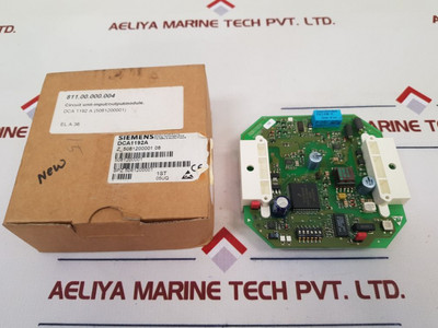 Siemens Dca1192A Circuit Unit+Input/Output Module Siemens Dca1192A Circuit Unit+Input/Output Module