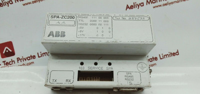 Abb Spa-zc200 Bus Connection & Gateway Module 1111 Rs485 Service Abb Spa-zc200 Bus Connection & Gateway Module 1111 Rs485 Service