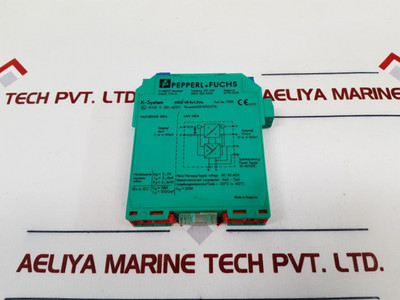 Pepperl+Fuchs K-system Kfd2-vr-ex1.50M Isolator Analog Module Pepperl+Fuchs K-system Kfd2-vr-ex1.50M Isolator Analog Module