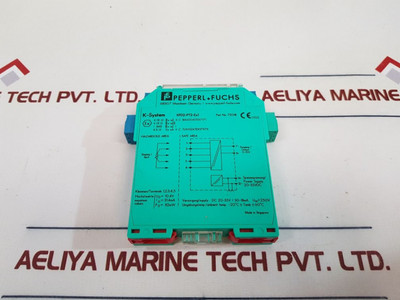 Pepperl+Fuchs Kfd2-pt2-ex1 Potentiometer Amplifier 72018 Pepperl+Fuchs Kfd2-pt2-ex1 Potentiometer Amplifier 72018