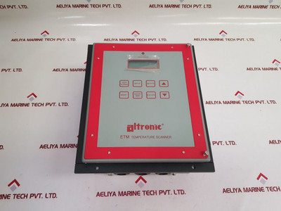 Altronic Etm-40Us Etm Temperature Scanner Rev.3 Altronic Etm-40Us Etm Temperature Scanner Rev.3