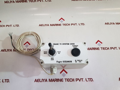 Oceanor Fugro 2000 TV System Control Unit Crane - Used