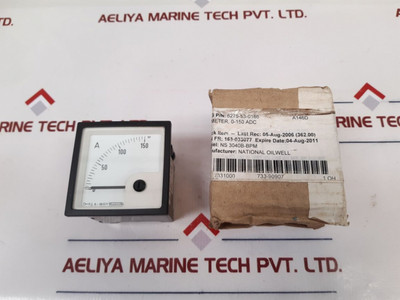 Weigel Pq 72K Ammeter 0-150 A