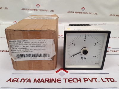 Crompton Instruments 244-216G-q9Xz-c6 Panel Meter Crompton Instruments 244-216G-q9Xz-c6 Panel Meter