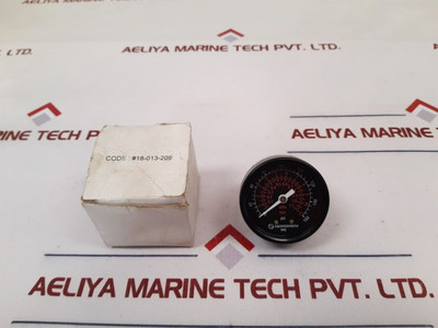 Norgren 18-013-209 Pressure Gauge 0 To 160 Psi Norgren 18-013-209 Pressure Gauge 0 To 160 Psi