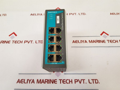 Moxa Eds-308 Etherdevice Switch 12010030803 Rev.: 1.5 Moxa Eds-308 Etherdevice Switch 12010030803 Rev.: 1.5