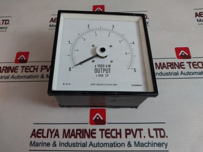 Hoppe-bordmesstechnik Meter 0-5 X 1000 Kw Output Hoppe-bordmesstechnik Meter 0-5 X 1000 Kw Output